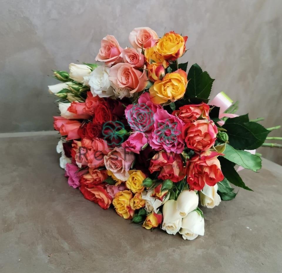 Букет цветов из: Розы в Тимирязева