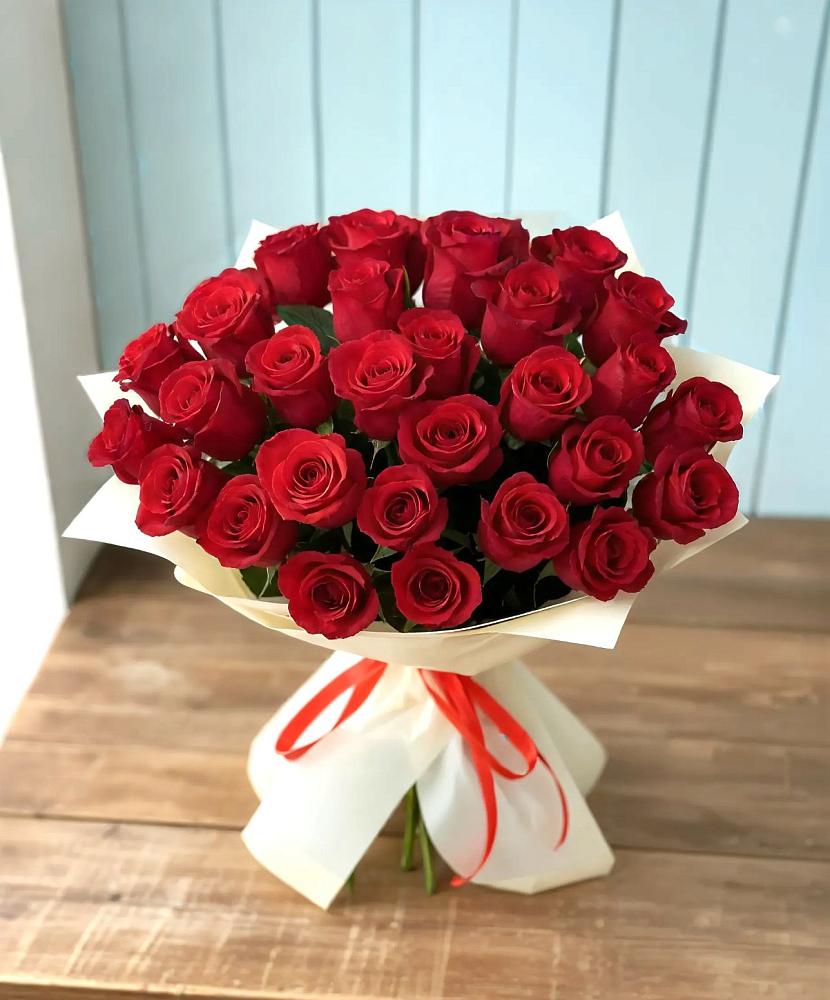 Букет 29 Красных роз в Тимирязева