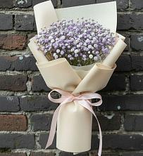 Букет цветов из:  Гипсофила в Тимирязева