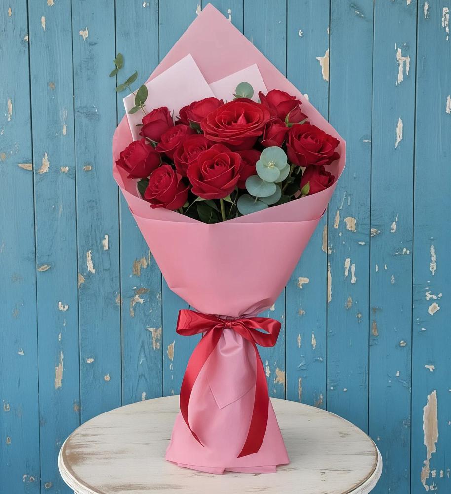 Букет цветов из: Розы в Тимирязева