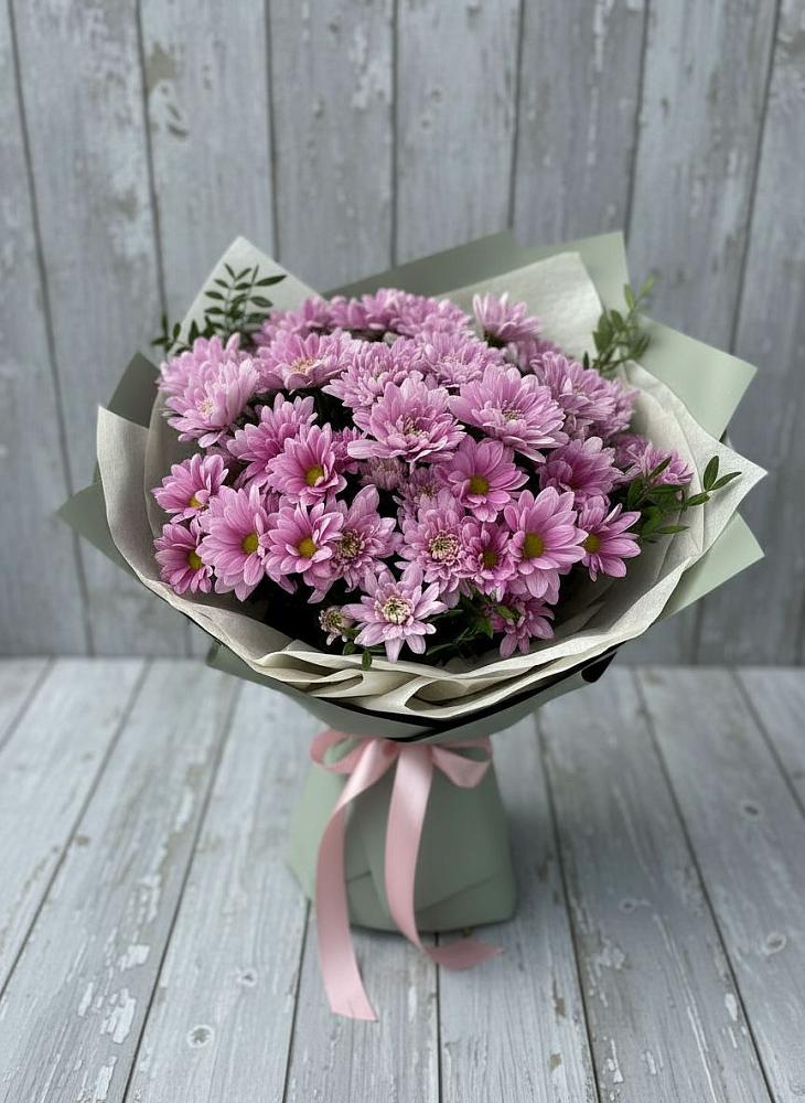 Букет цветов из: Хризантемы в Тимирязева