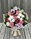 Букет цветов из: Альстромерии, Гвоздики, Розы и Хризантемы в Тимирязева