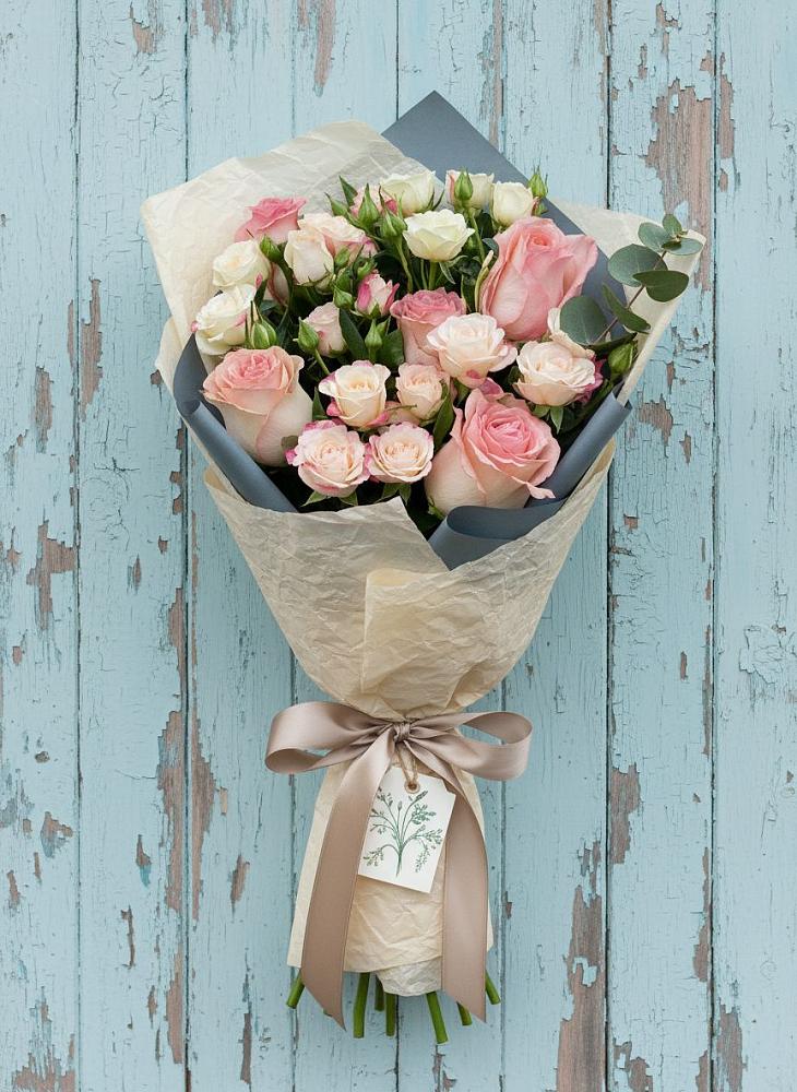 Букет цветов из: Розы в Тимирязева