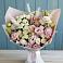 Букет цветов из: Альстромерии и Розы в Тимирязева