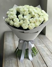 Букет 35 Белых роз в Тимирязева