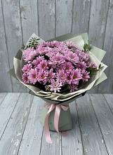 Букет цветов из:  Хризантемы в Тимирязева