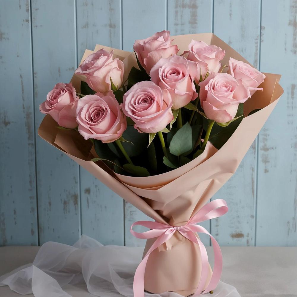 Букет цветов из: Розы в Тимирязева