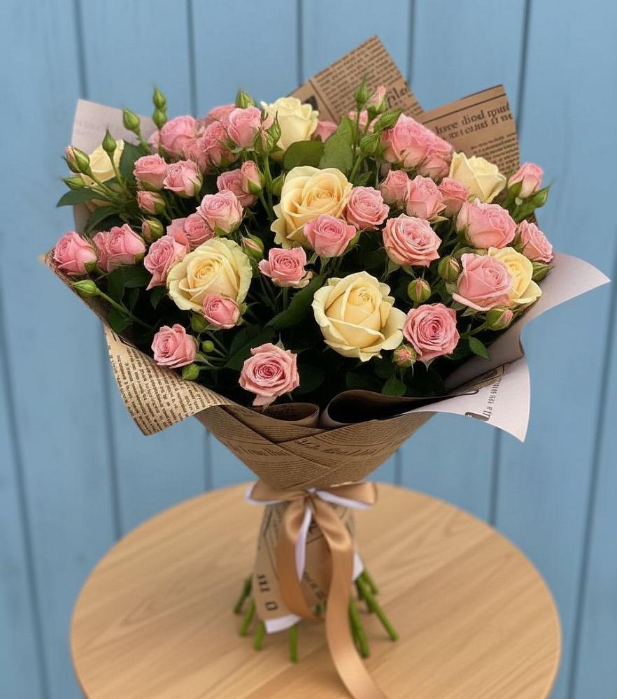 Букет цветов из: Розы в Тимирязева