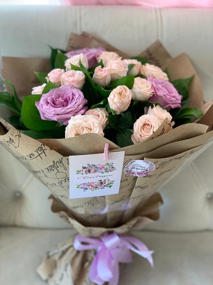 Букет цветов из: Розы в Тимирязева