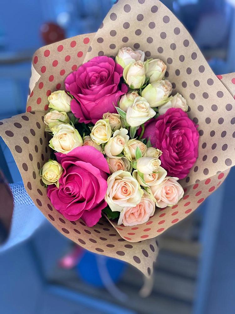 Букет цветов из: Розы в Тимирязева