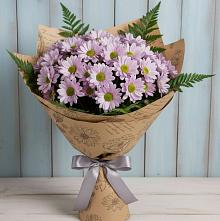 Букет цветов из:  Хризантемы #REPLACE_PRED# Тимирязева