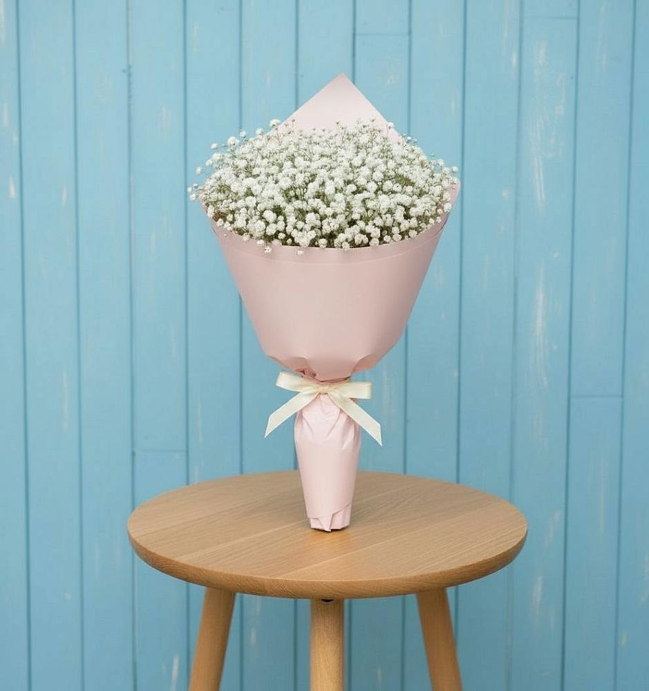 Букет цветов из: Гипсофила в Тимирязева