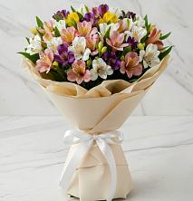Букет цветов из:  Альстромерии в Тимирязева