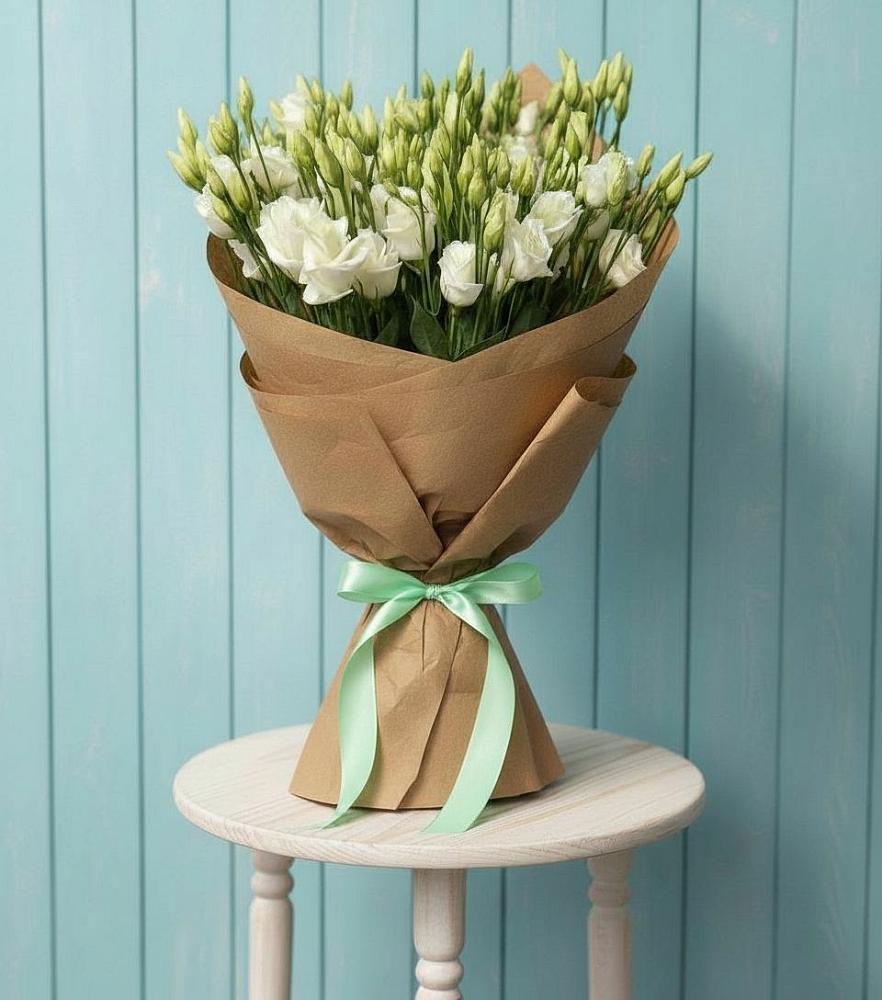 Букет цветов из: Лизиантусы в Тимирязева