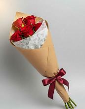 Букет цветов из:  Розы в Тимирязева