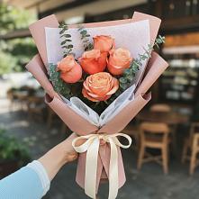Букет цветов из:  Розы в Тимирязева