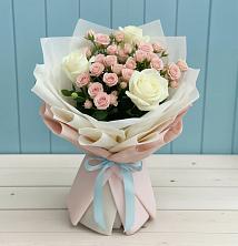 Букет цветов из:  Розы в Тимирязева