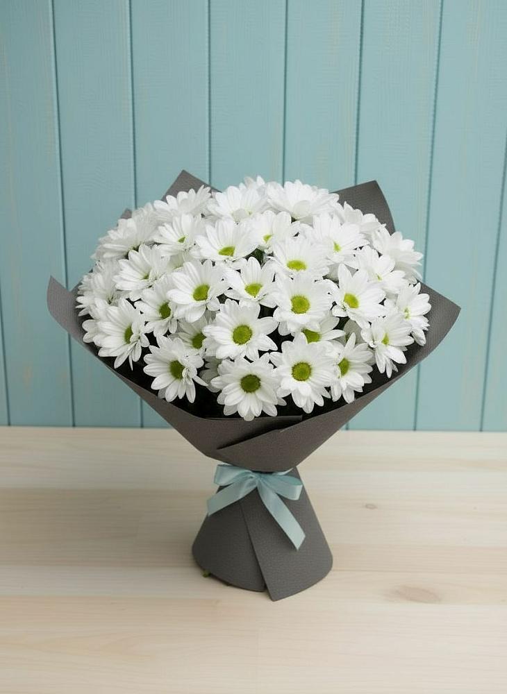Букет цветов из: Хризантемы в Тимирязева