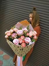 Букет цветов из:  Розы #REPLACE_PRED# Тимирязева