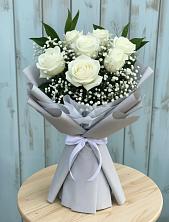 Букет цветов из:  Розы в Тимирязева