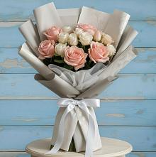 Букет цветов из:  Розы #REPLACE_PRED# Тимирязева
