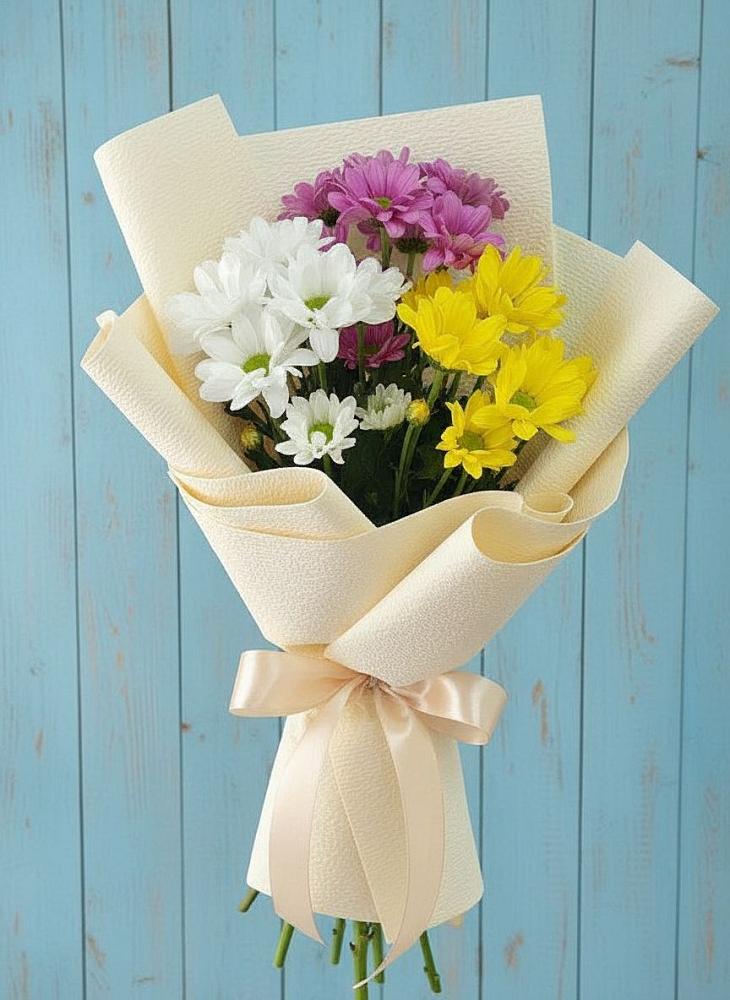 Букет цветов из: Хризантемы в Тимирязева