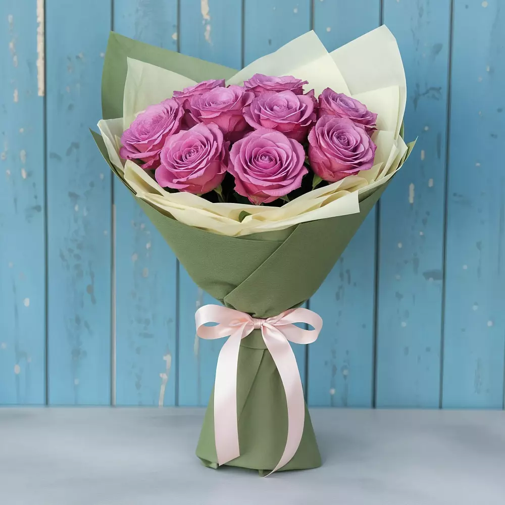 Букет Розы Фёрст Леди в Тимирязева