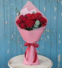 Букет цветов из:  Розы в Тимирязева