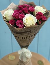 Букет цветов из:  Розы в Тимирязева