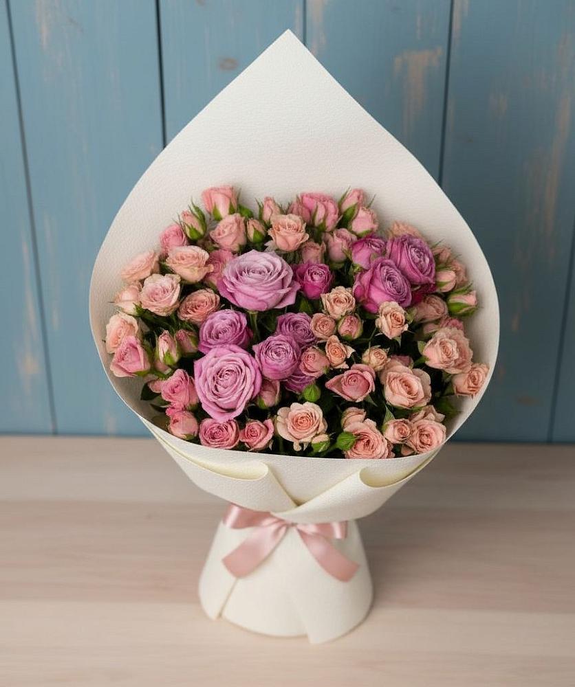 Букет цветов из: Розы в Тимирязева