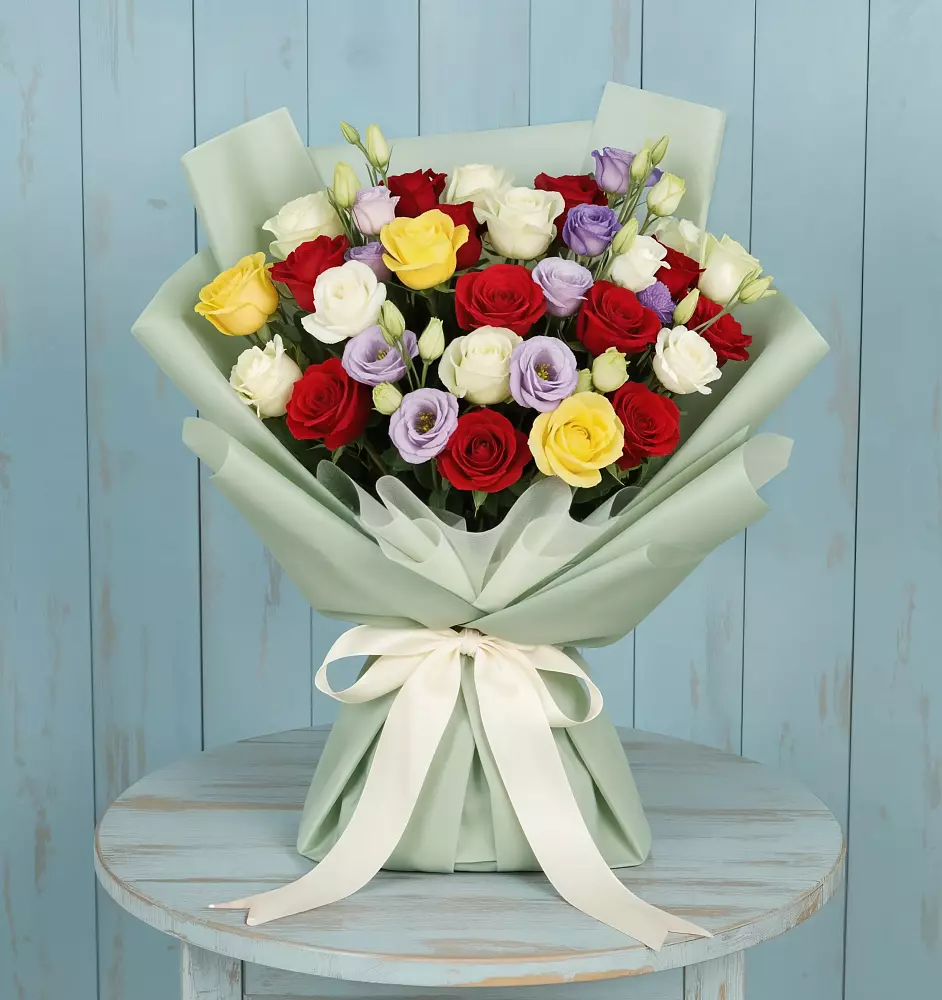 Букет цветов из: Розы в Тимирязева