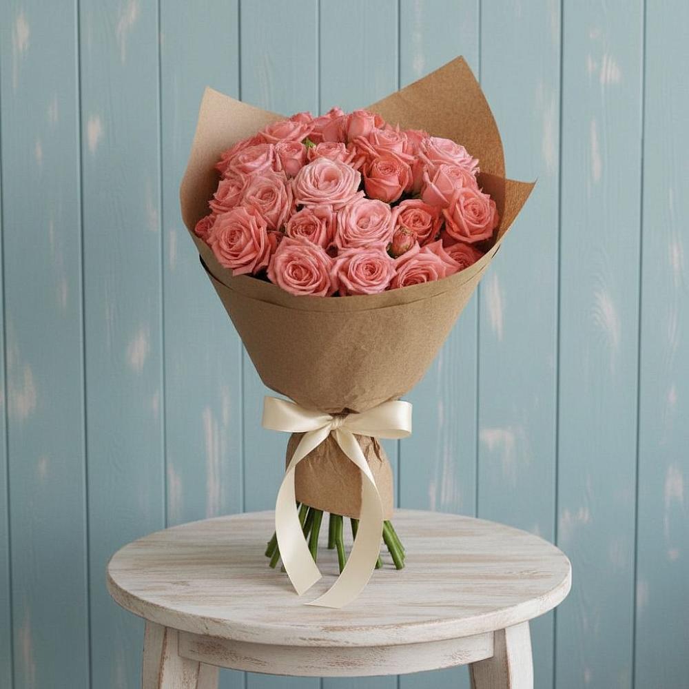 Букет цветов из: Розы в Тимирязева