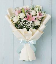 Букет цветов из:  Лилии в Тимирязева