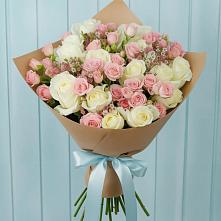 Букет цветов из:  Розы в Тимирязева