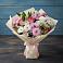 Букет цветов из: Хризантемы, Альстромерии и Розы в Тимирязева